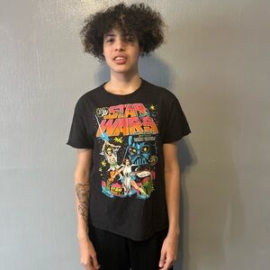MAD Engine Black Star Wars Graphic Tee